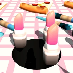 Lipstick Makeup Black Hole 图标